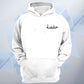 Custom Arabic Name Chest Print Unisex Hoodie