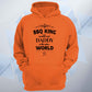 BBQ King Daddy Hoodie