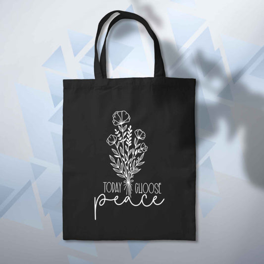 Choose Peace Inspirational Tote 10L Bag