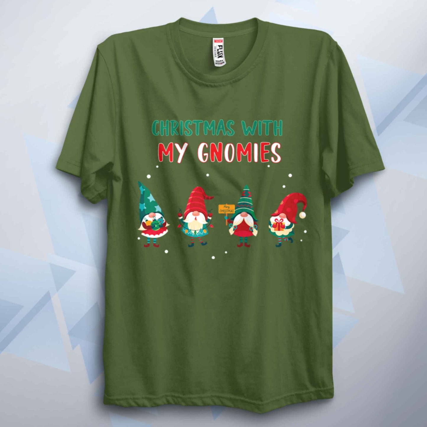 Christmas With My Gnomies Unisex T Shirt