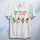 Christmas With My Gnomies Unisex T Shirt