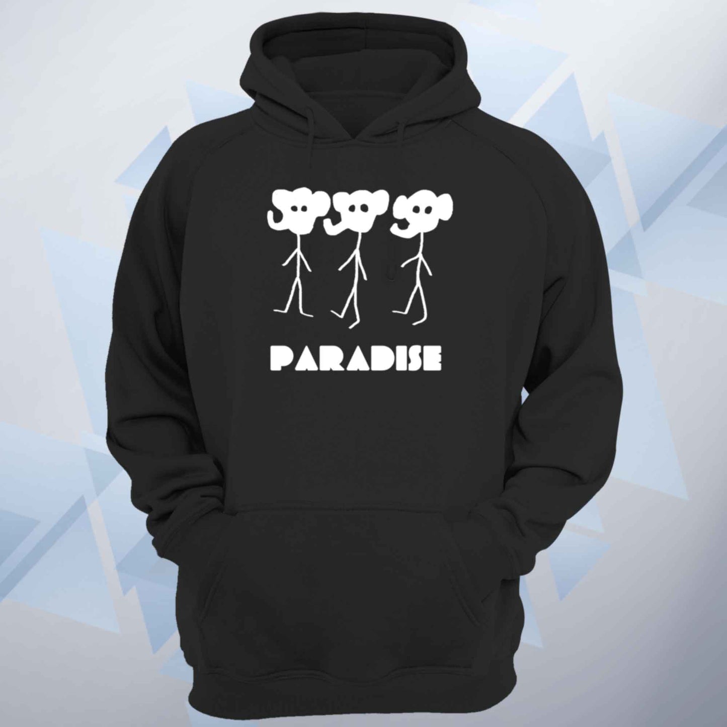 Paradise Elephants Unisex Hoodie