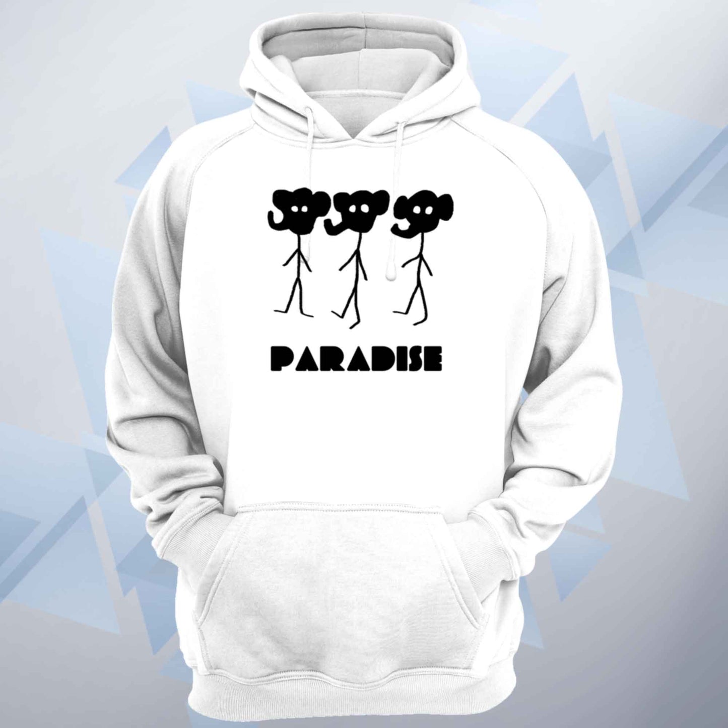 Paradise Elephants Unisex Hoodie