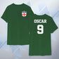 Personalised 2024 Football Euro Tribute T Shirt