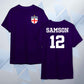 Personalised 2024 Football Euro Tribute T Shirt