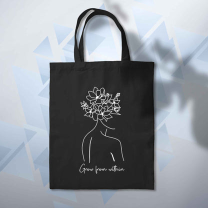 Grow From Within Inspirational Tote 10L Bag