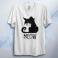 Halloween Meow Unisex T Shirt