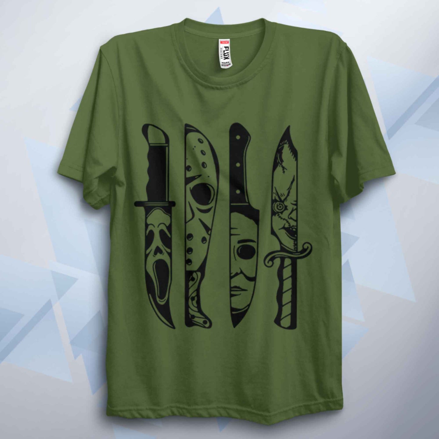 Halloween Monster Knives Unisex T Shirt