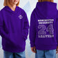 Personalised LEAVERS 2024 Name Below Kids Hoodie Custom Names