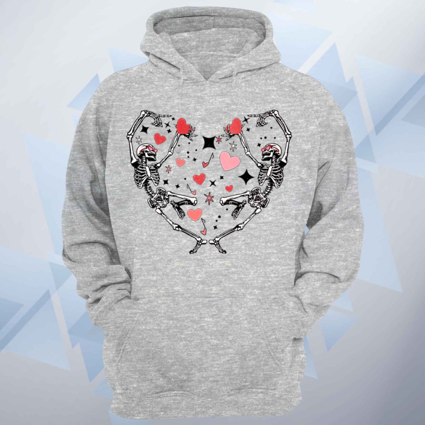 Dancing Love Skeletons Unisex Hoodie