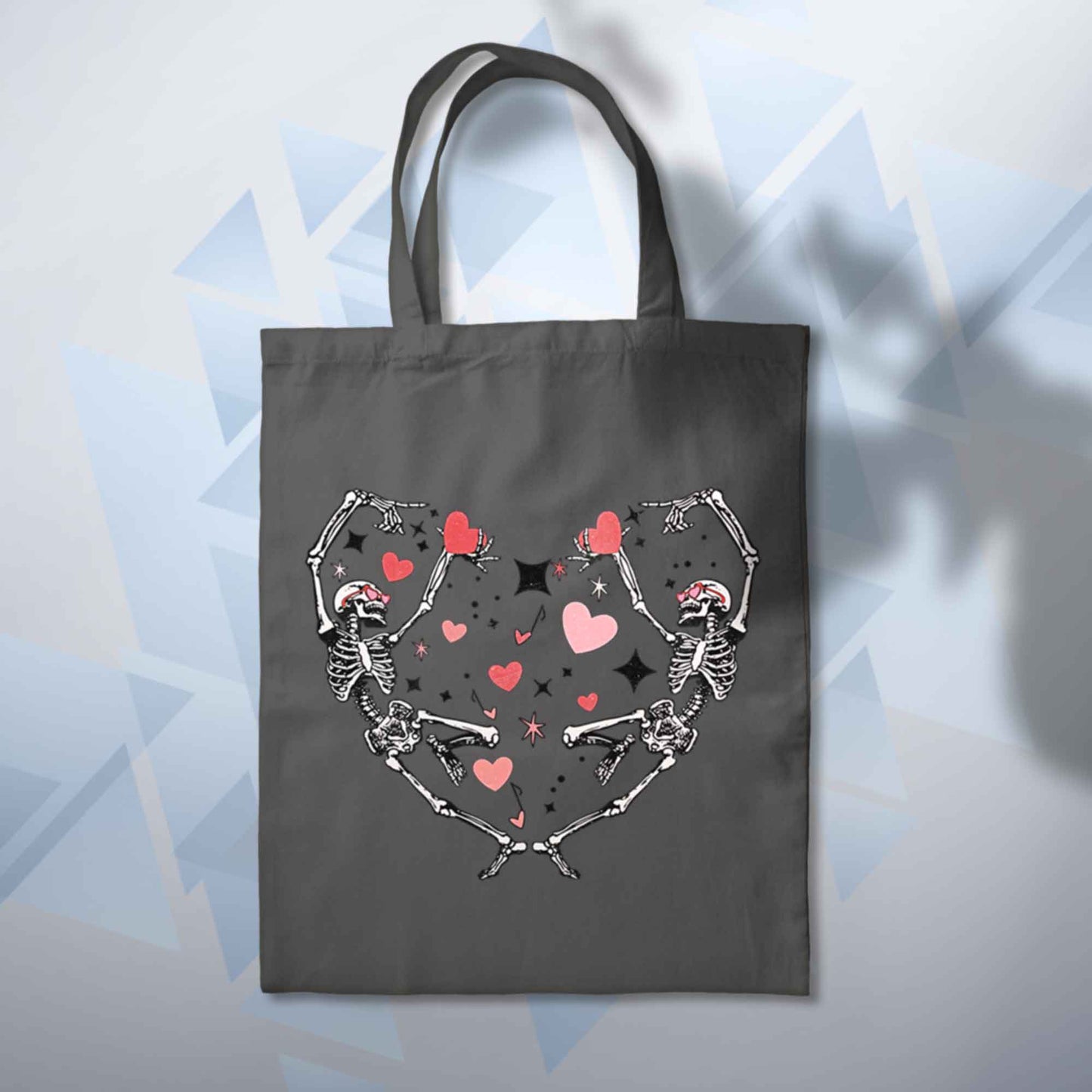 Dancing Love Skeletons Tote Bag 10L Bag