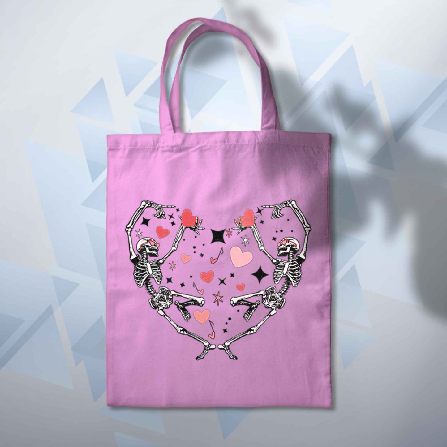 Dancing Love Skeletons Tote Bag 10L Bag