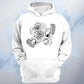 Luffy Gear 5 Line Art Unisex Hoodie