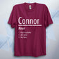 Personalised Noun Name T Shirt