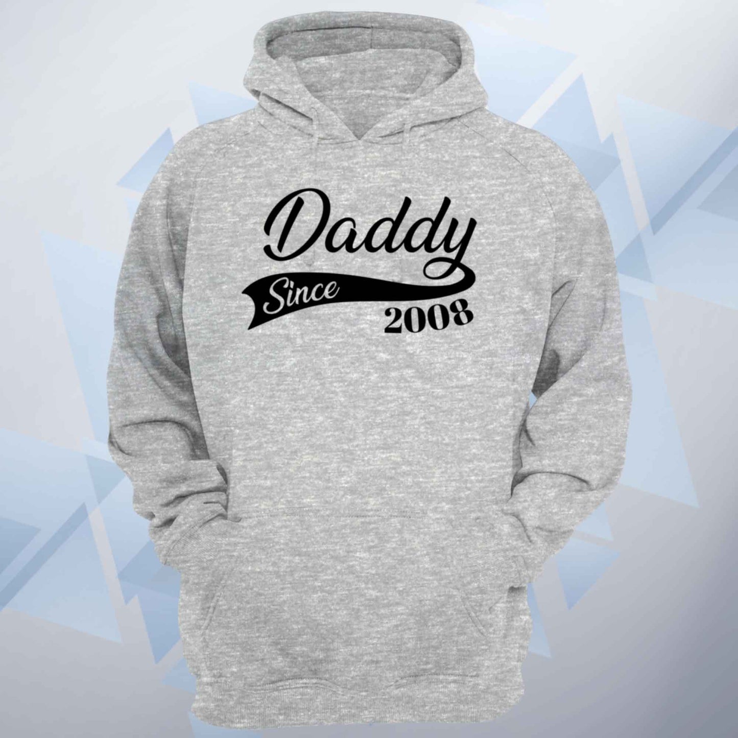 Personalised Year Daddy Since Hoodie