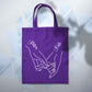 Personalised Holding Hands Custom Tote 10L Bag