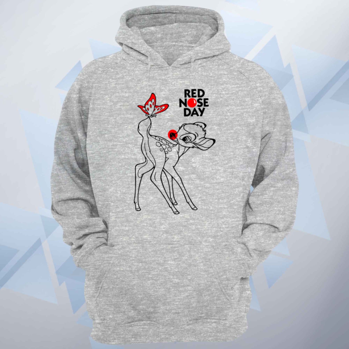 Red Nose Day Bambi Unisex Hoodie