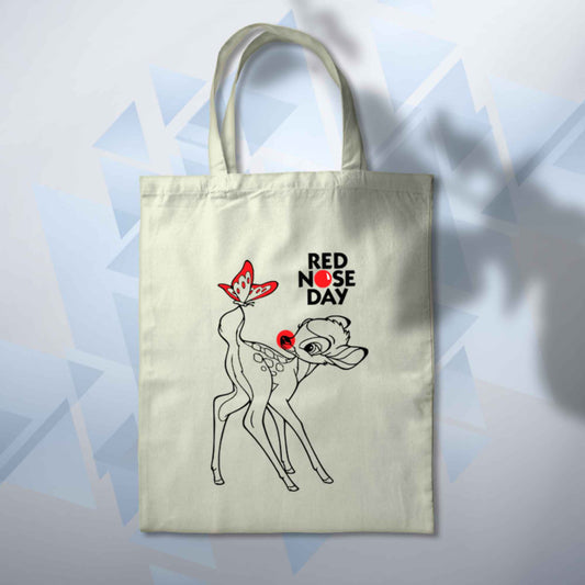 Red Nose Day Bambi Tote 10L Bag