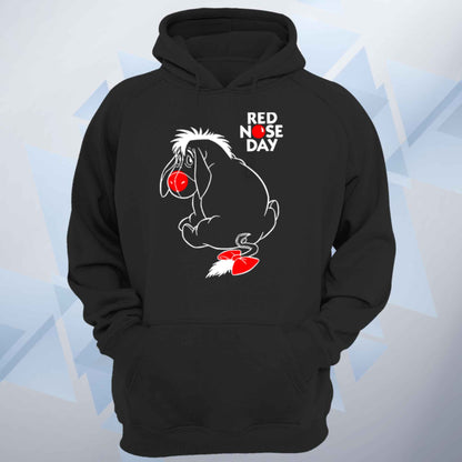 Red Nose Day Eeyore Unisex Hoodie