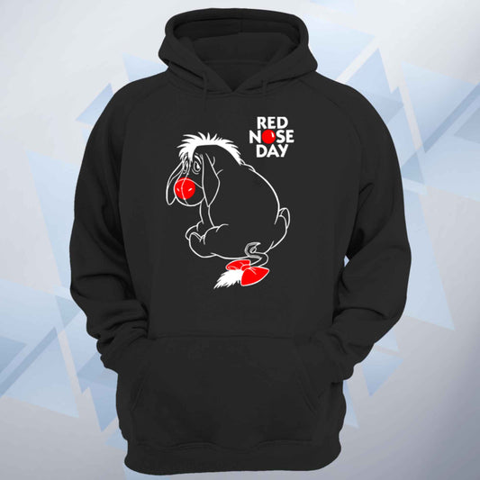 Red Nose Day Eeyore Unisex Hoodie