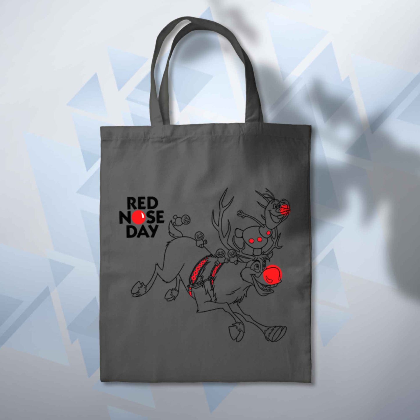 Red Nose Day Olaf And Sven Tote 10L Bag