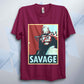 Retro Savage Unisex T Shirt