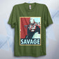 Retro Savage Unisex T Shirt