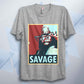 Retro Savage Unisex T Shirt