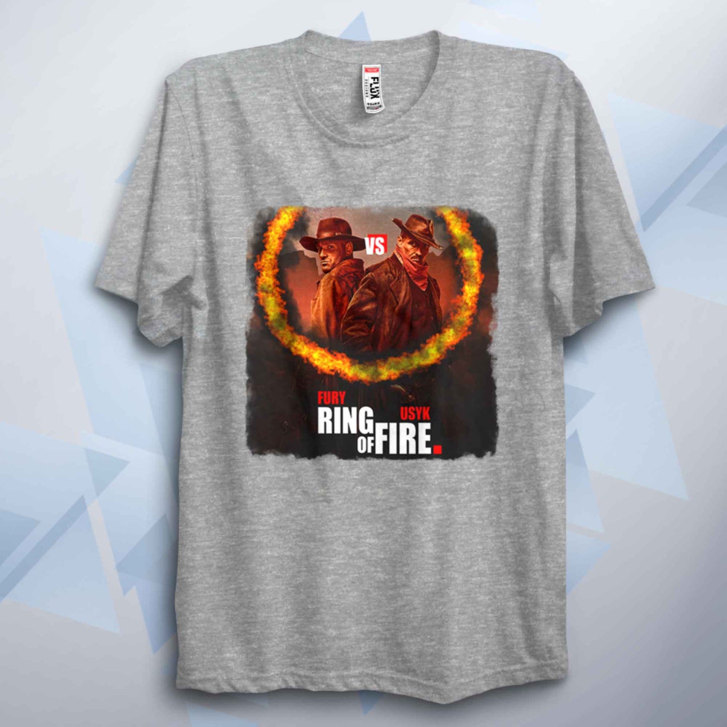 Ring Of Fire Fury VS Usyk Unisex T Shirt