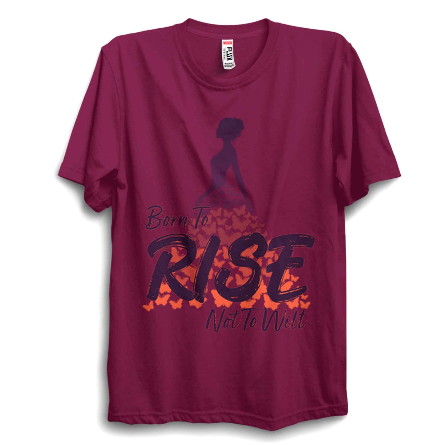 Born to Rise Rainbow Butterfly Unisex T-Shirt