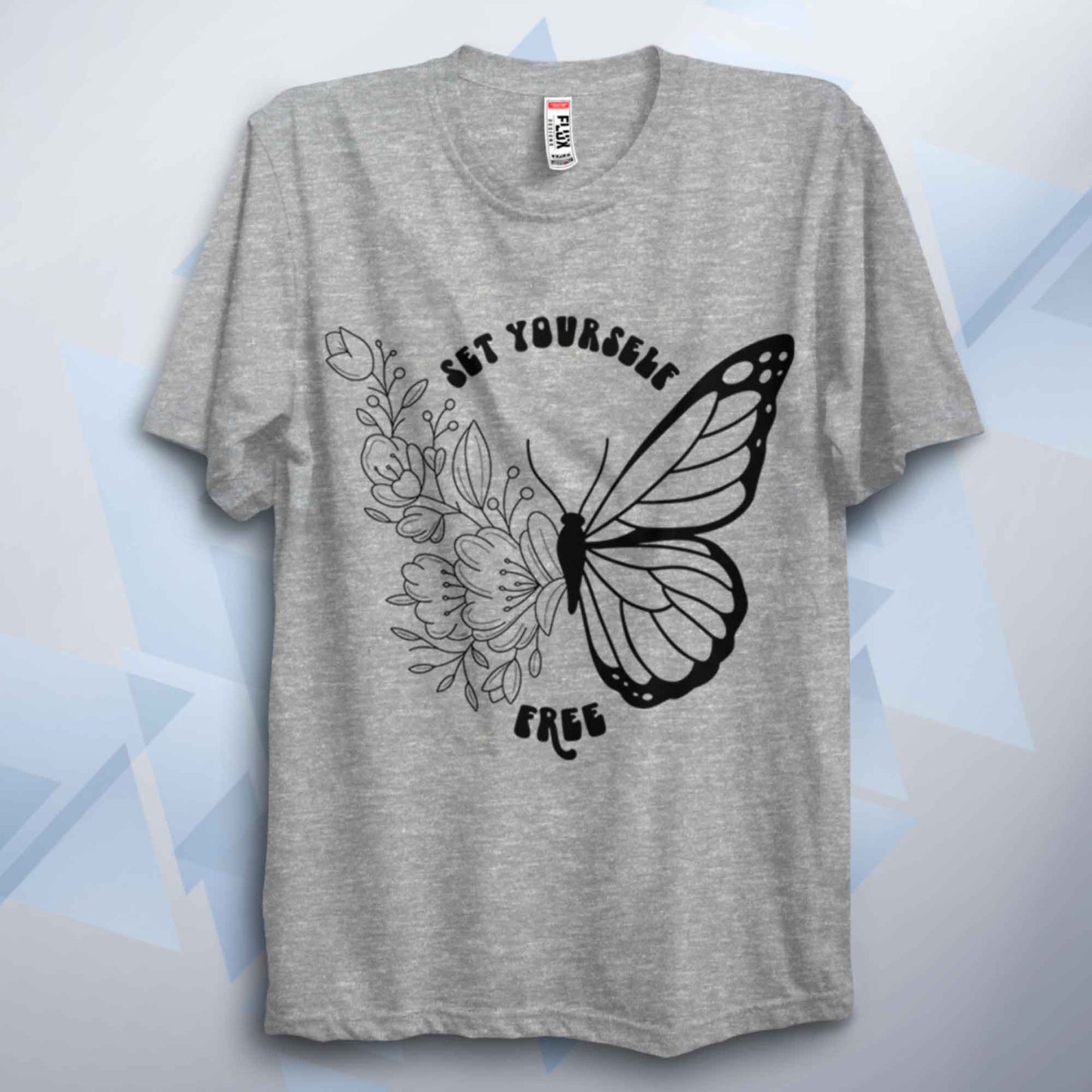 Set Yourself Free Inspirational Unisex T Shirt