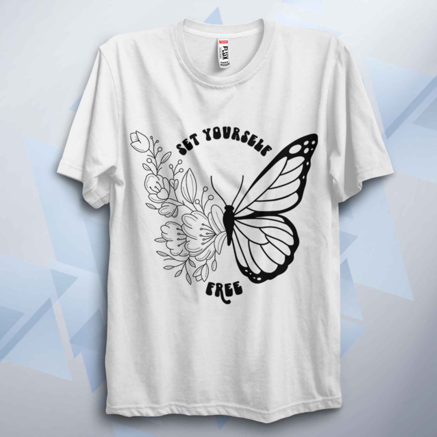 Set Yourself Free Inspirational Unisex T Shirt