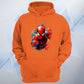 Watercolour Splat Spiderman Unisex Hoodie