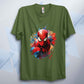 Watercolour Splat Spiderman Unisex T Shirt