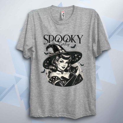 Spooky Girly Witchy Unisex T Shirt