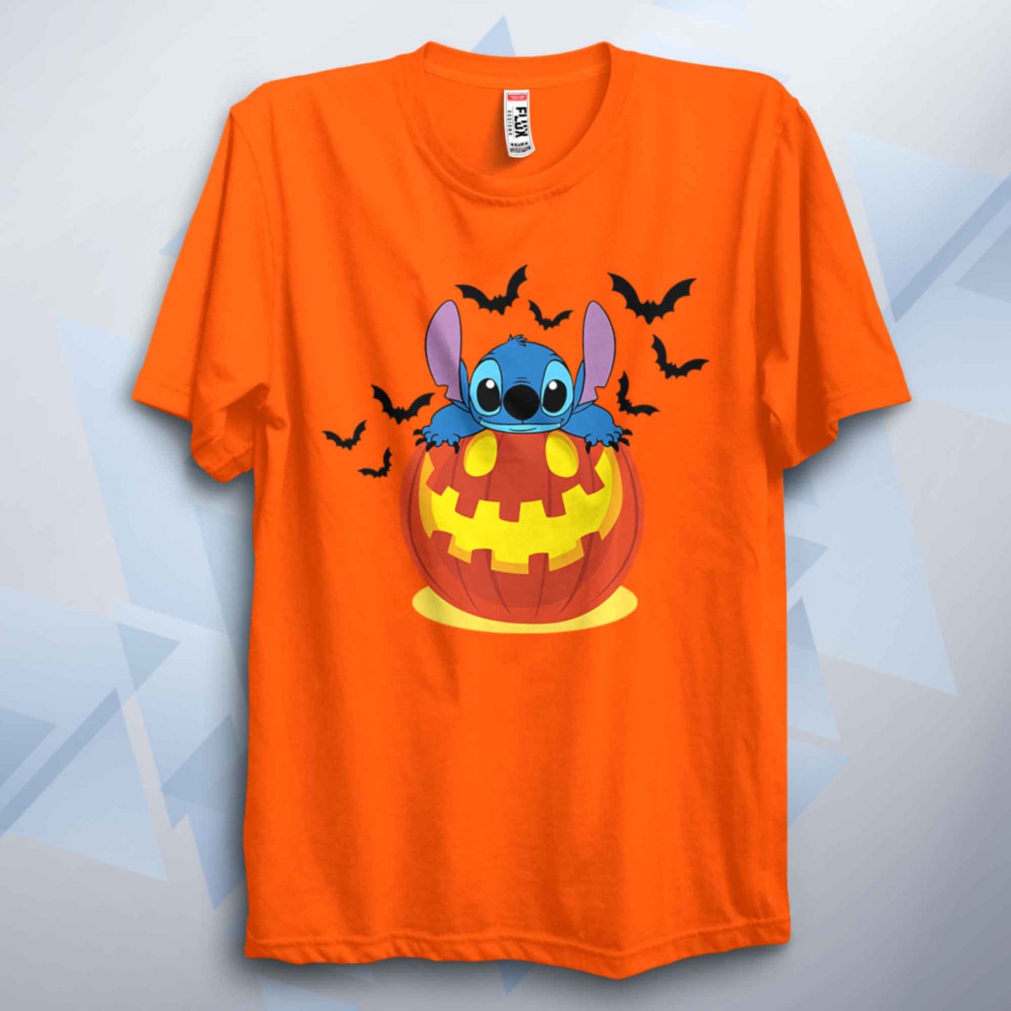 Stitch Pumpkin Unisex T Shirt