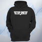 Top Dad Black Logo Hoodie