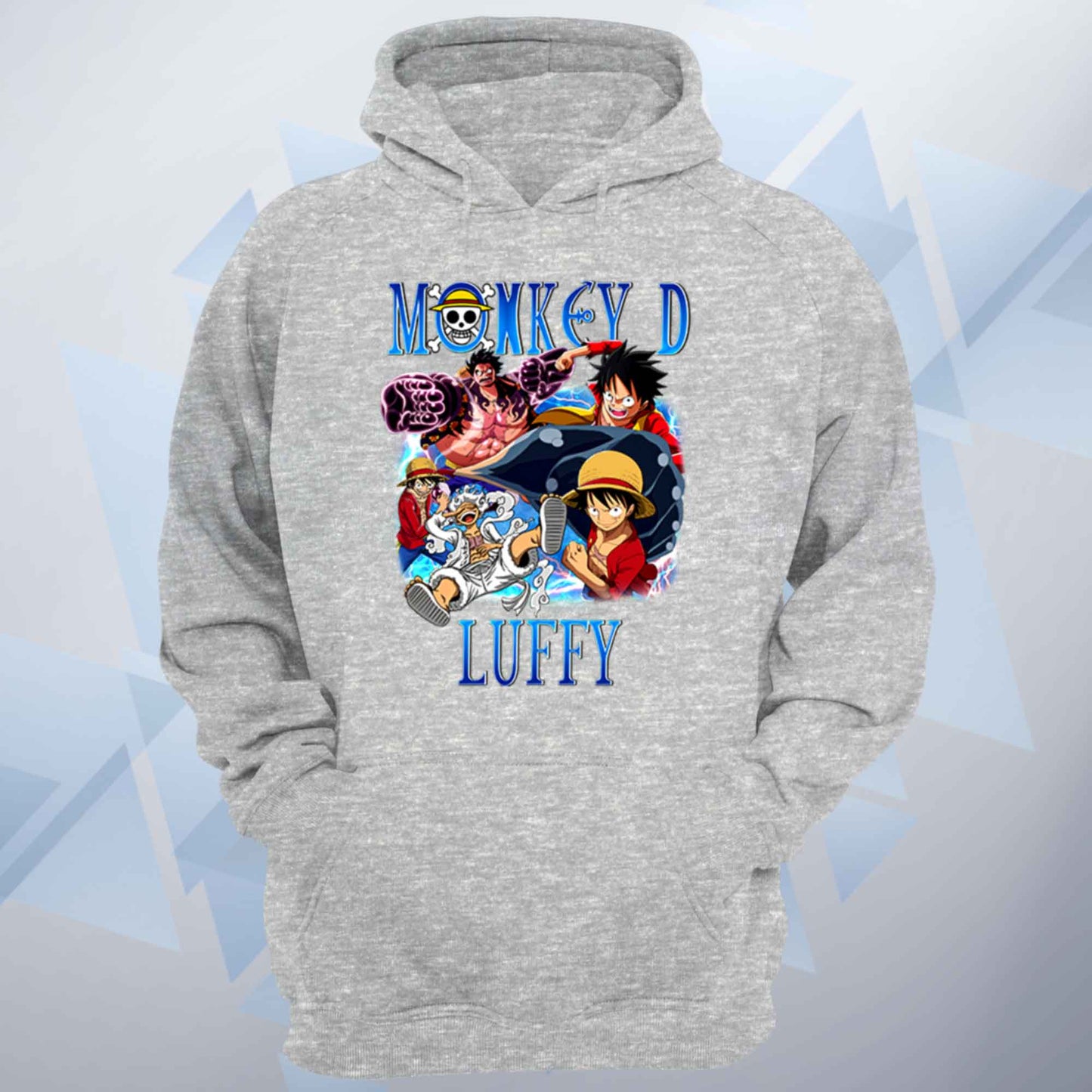 Vintage Luffy Anime Unisex Hoodie