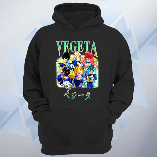 Vintage Vegeta Anime Unisex Hoodie