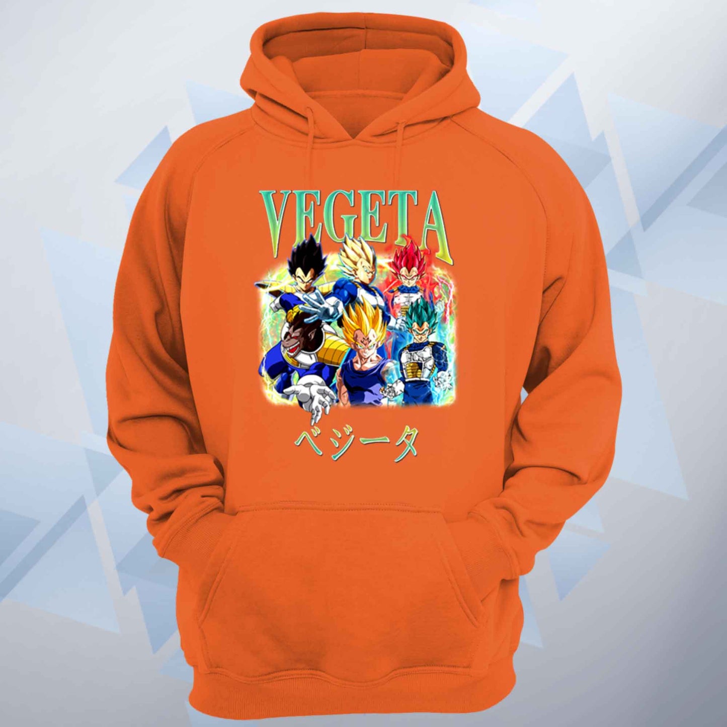 Vintage Vegeta Anime Unisex Hoodie