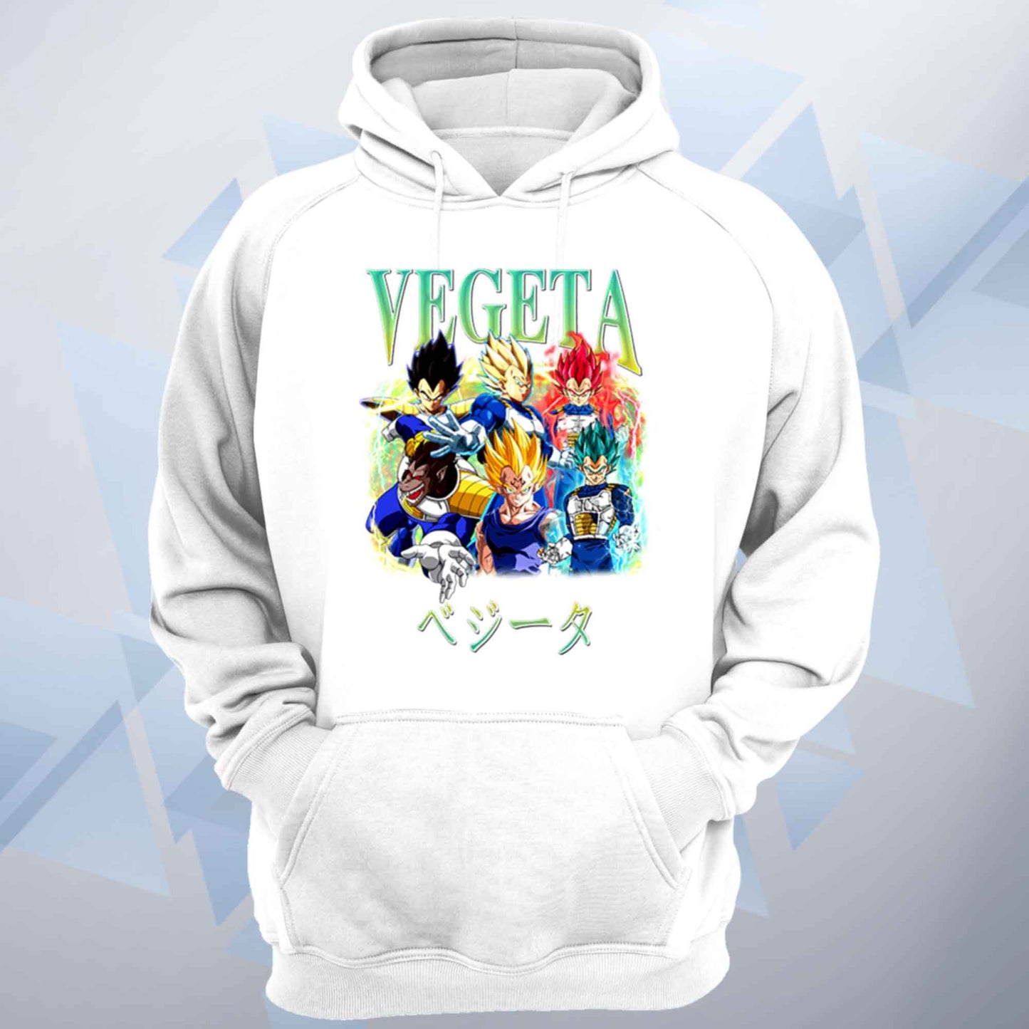 Vintage Vegeta Anime Unisex Hoodie