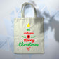 We Wish You A Merry Christmas Tree Tote Bag 10L Bag