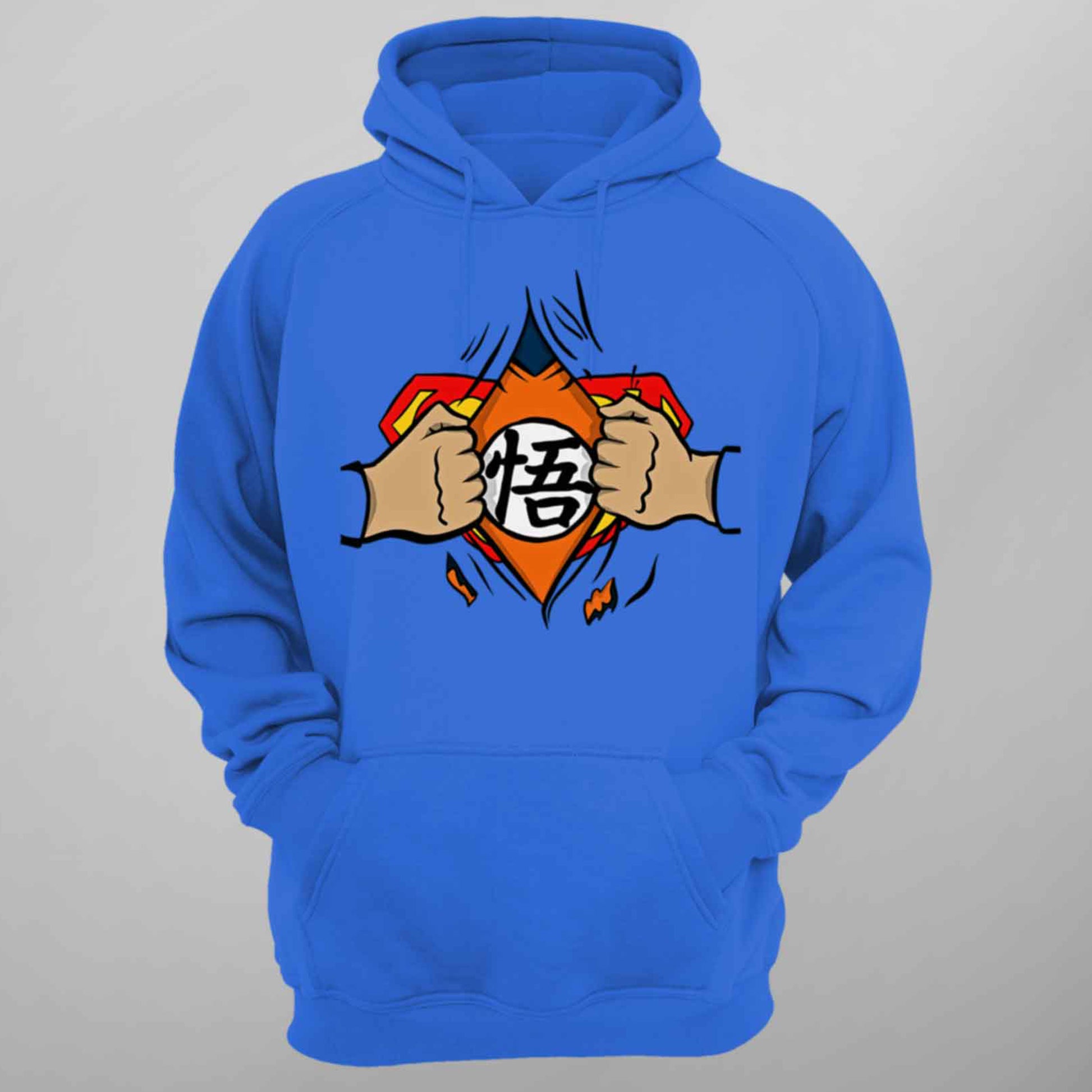 DBZ Goku Hoodie Anime Hoodie Kakarot Superman - FLUX DESIGNS