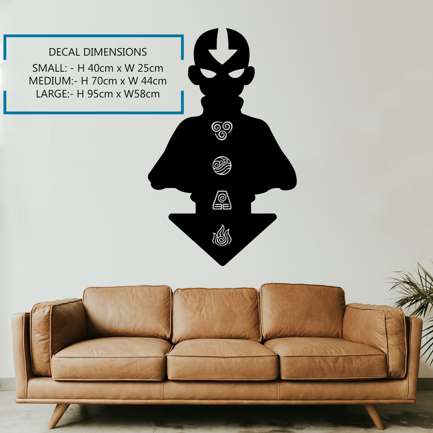 Avatar Wall Art Sticker Avatar State Decal Sticker - FLUX DESIGNS