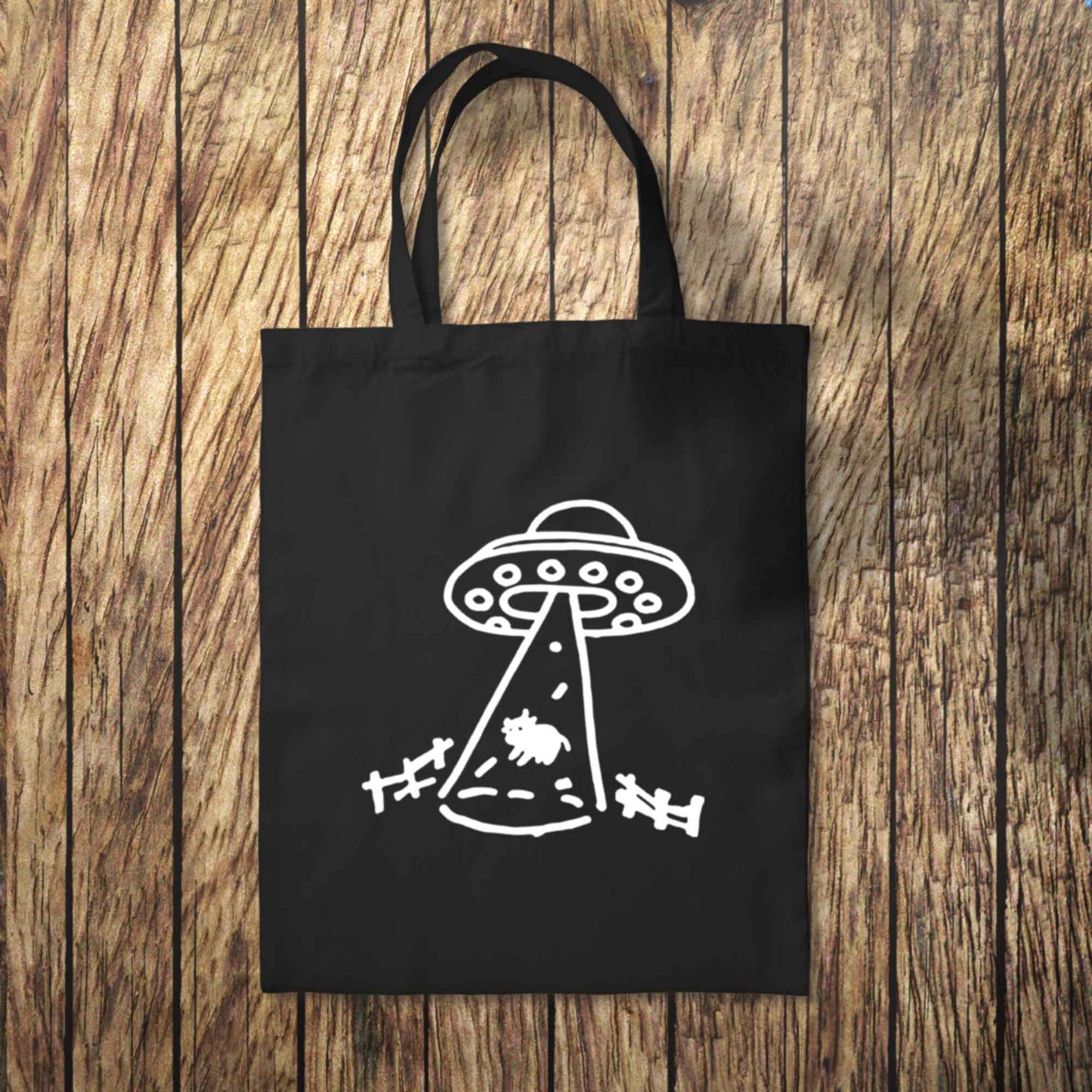 Abduction Cow Tote 10L Halloween Bag