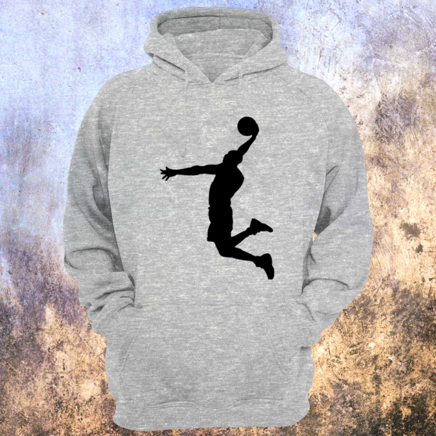 Basketball Slam Dunk Pose Unisex Hoodie