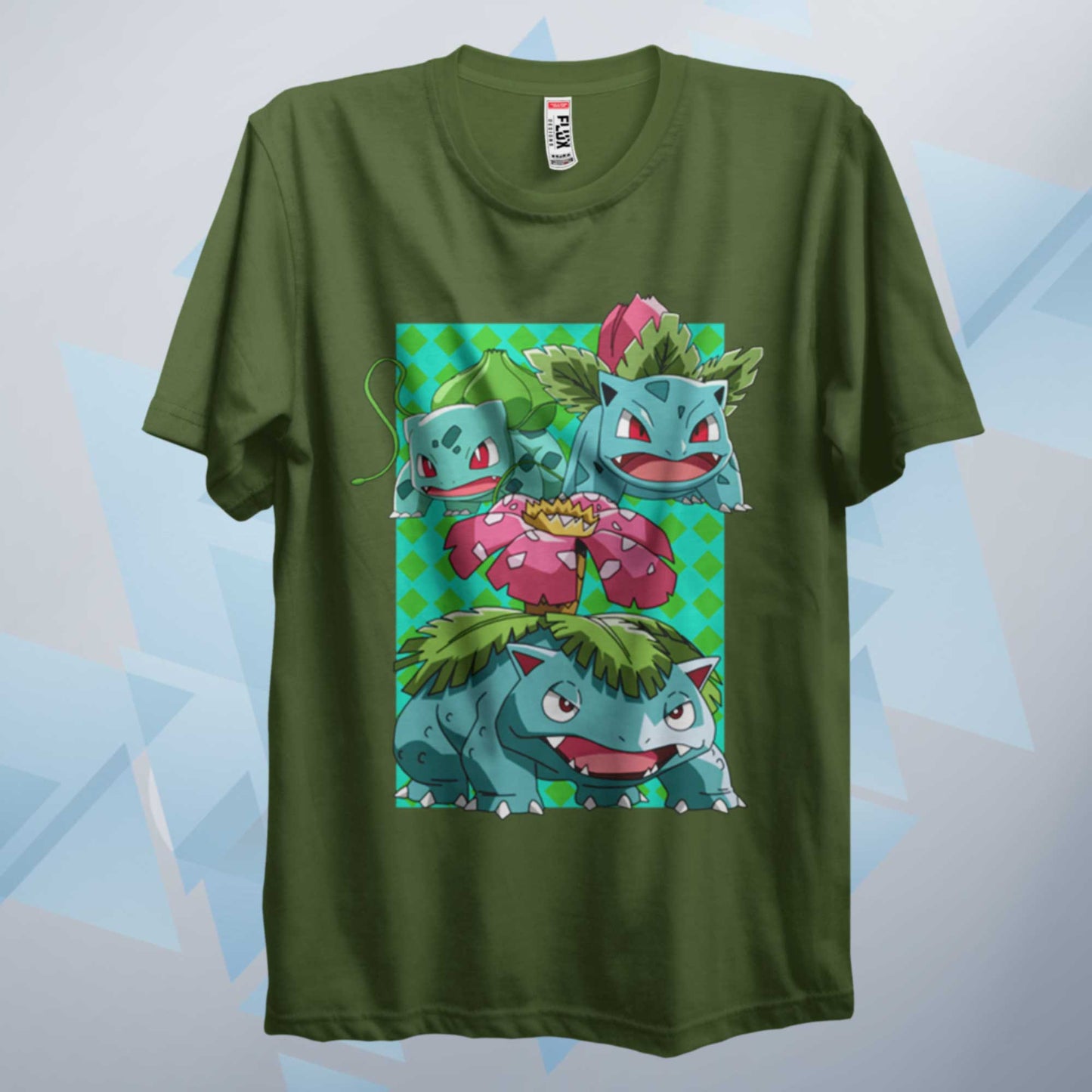 PKMN Bulbasaur T Shirt Anime Shirt