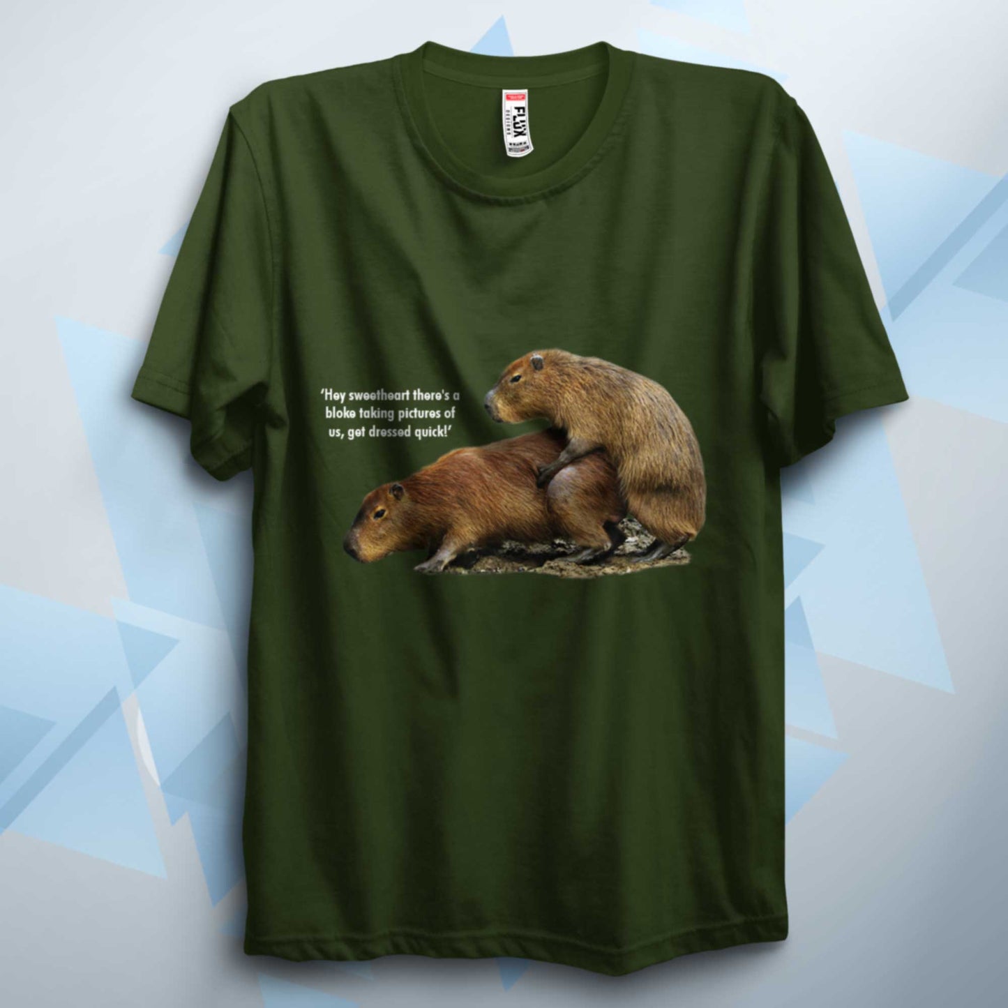 Capybara Get Dressed Quick T Shirt