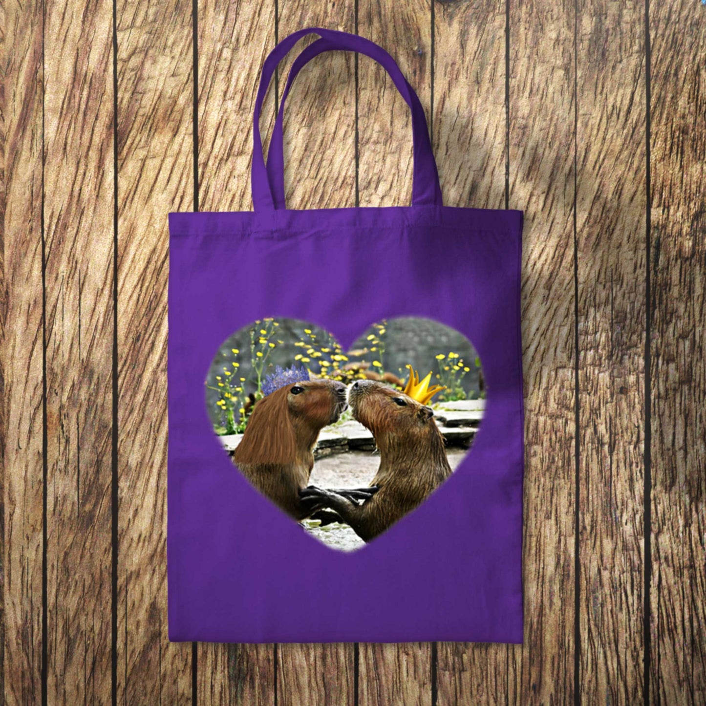 Capybara Kisses Tote Bag 10L Bag