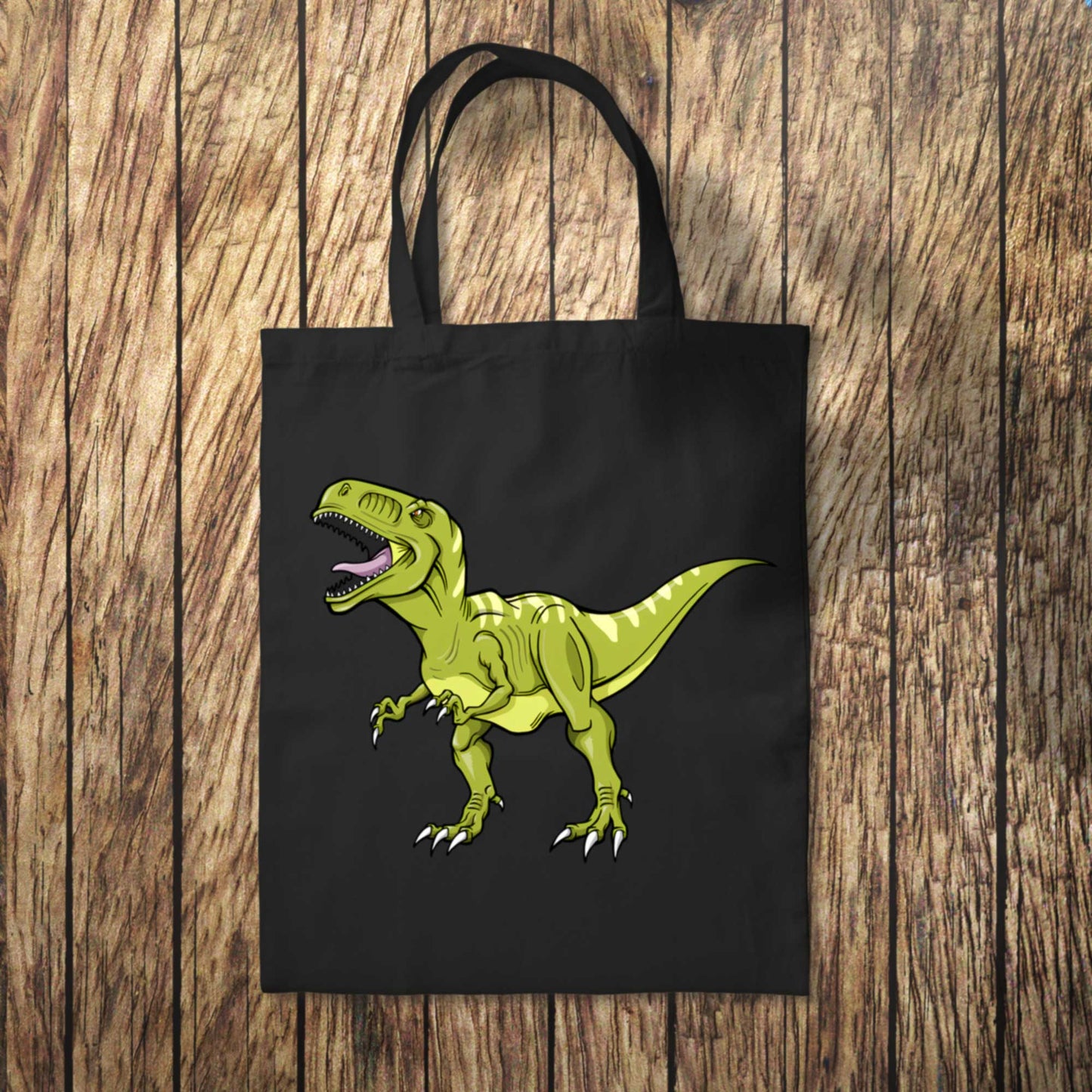 Purple Dinosaur Tote Bag 10L Bag